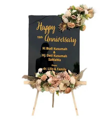 Papan Bunga Akrilik Universitas Paramadina