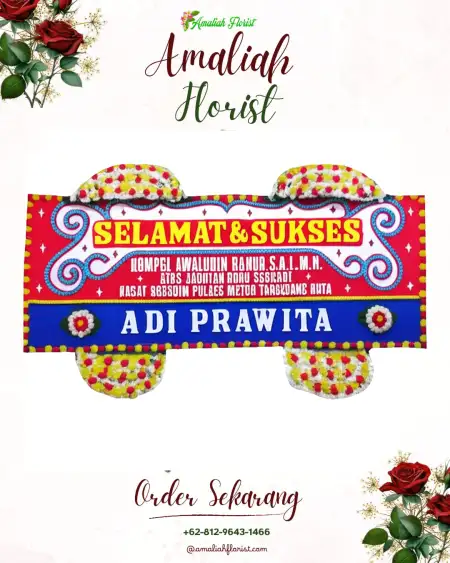 Papan Bunga Ucapan Selamat Universitas Paramadina